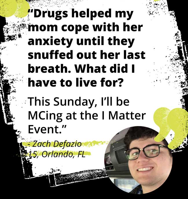 This Sunday, I'll be MCing at the I Matter Event.