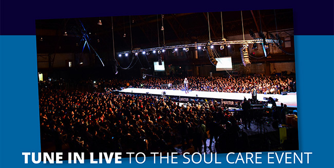 Tune in live to the Soul Care event