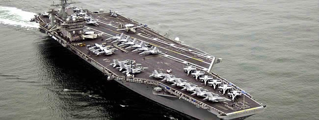 All Hands on Deck for a Passover Seder on 'U.S.S. Nimitz'