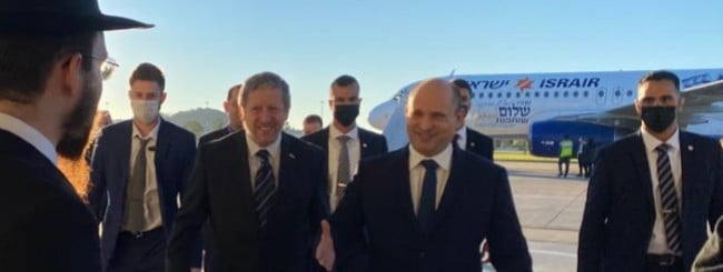 Chabad Makes Unexpected Shabbat in Sochi for Israel's Prime Minister Bennett